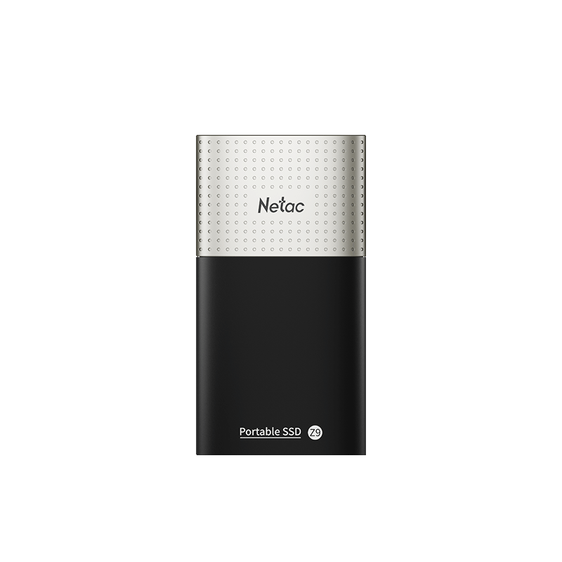 Netac 朗科 高端系列 Z9 USB 3.2 移动固态硬盘 Type-C 250GB 锖黑色