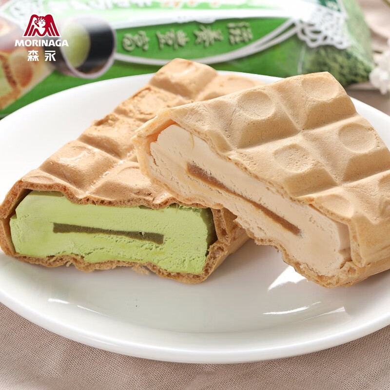 森永雪派冰淇淋  日本进口国民奶糖同款包装牛奶糖冰淇淋2种口