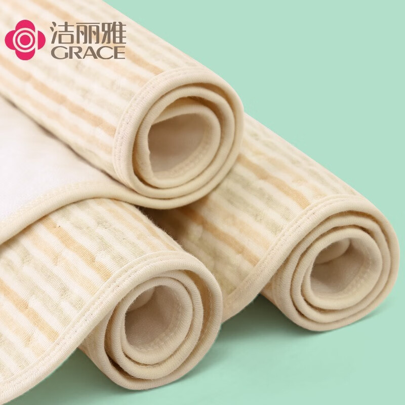 洁丽雅婴儿彩棉隔尿垫可以直接当婴儿床单吗？