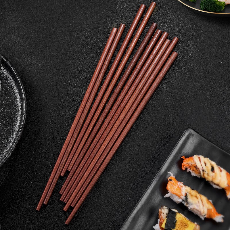 唐宗筷 红檀木筷子经典款-10双装质量真的好吗？最真实的图文评测分享！