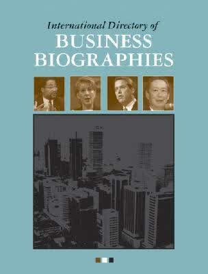 预订 International Directory of Business Biographies