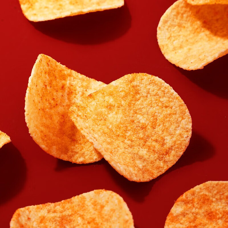 味滋源吮指薯片番茄味原味多口味薯片办公室休闲零食小吃山药片土豆片 吮指薯片 原味 (10g/袋) 5袋 2件