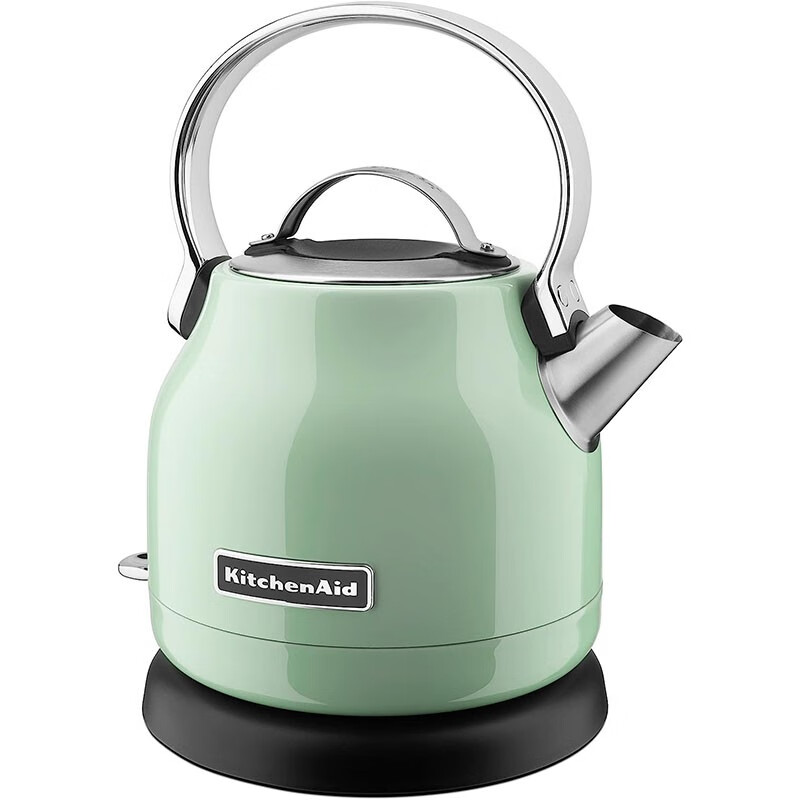 kitchenaid1.25 升电热水壶 不锈钢工艺 法式小资热水壶 不含双酚A KEK1222 1.25L容量 120V 1500W 牛油果绿 1.25L