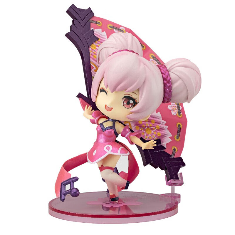 王者的荣耀小乔q版蔡文姬公孙离守约李元芳pvc模型玩具游戏周边 小乔