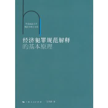 经济犯罪规范解释的基本原理