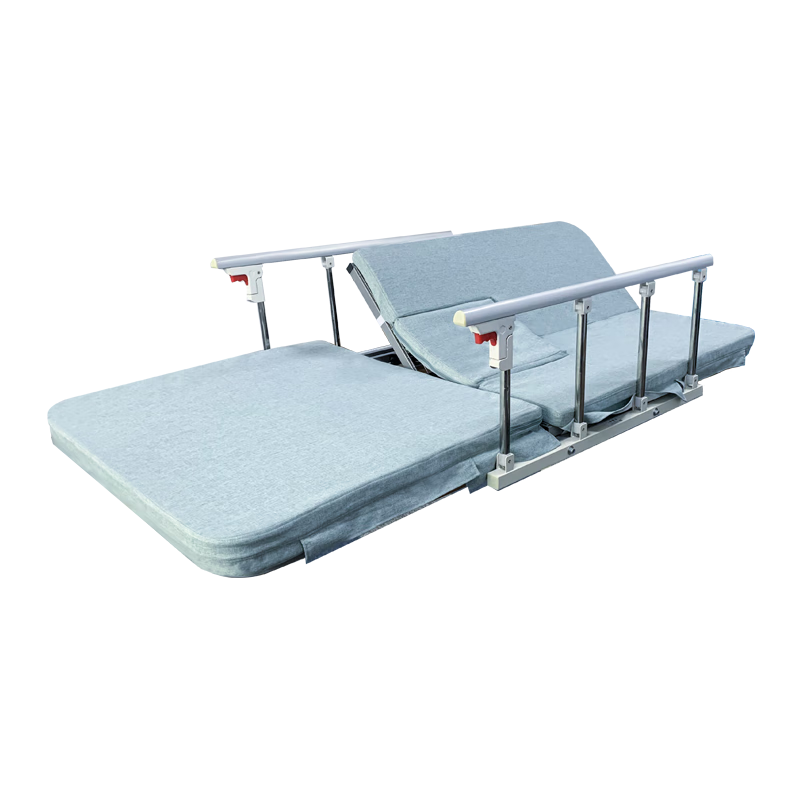 康护佳电动护理床垫老人左右翻身瘫痪家用起床辅助器起背器卧床升降抬腿 半翻身-电动起背抬腿-4D纤维床垫全套【送气垫】