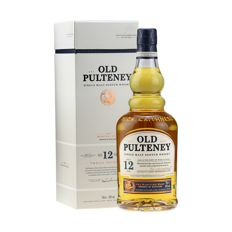 OLD PULTENEY 富特尼 12年 苏格兰 单一麦芽威士忌 40%vol 700ml 礼盒装