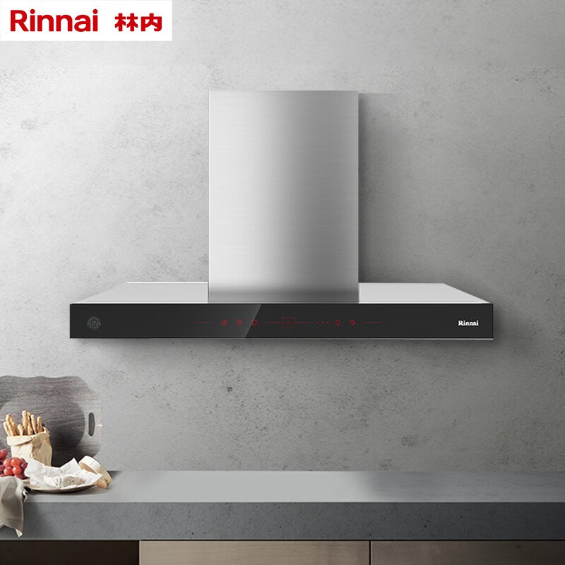 林内 rinnai 林内(rinnai)油烟机 顶吸式油烟机家用欧式抽油烟机 大