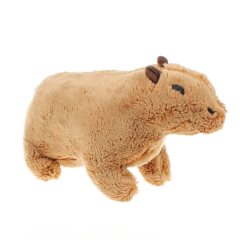 览日鸟新品现货新品capybararodent毛绒公仔卡通玩偶 水豚鼠 20cm(0.