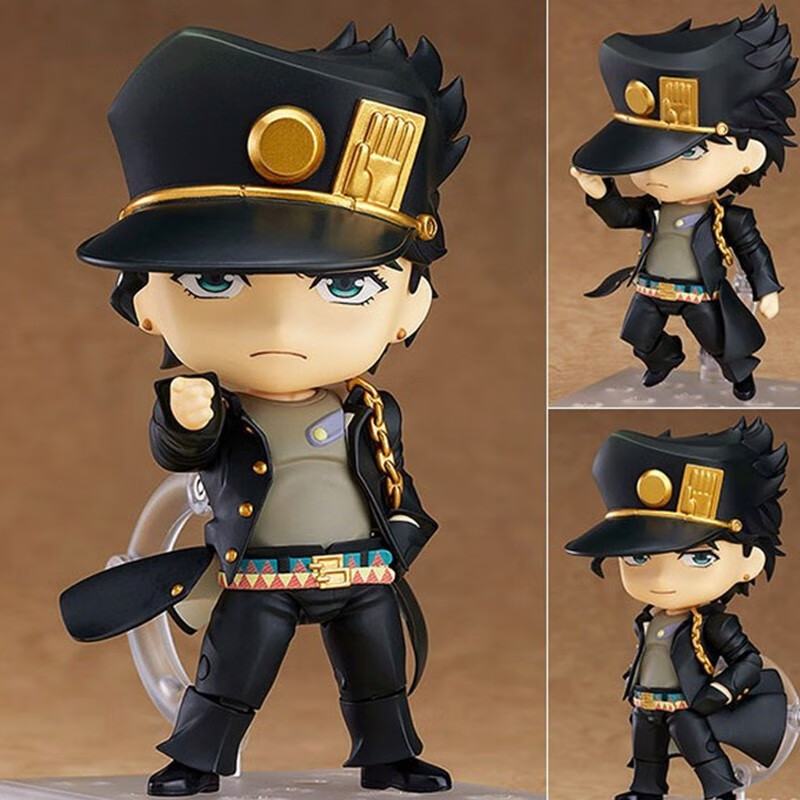 loeyjojo的奇妙冒险星尘斗士模型换脸公仔迪奥 空条承太郎关节可动q版