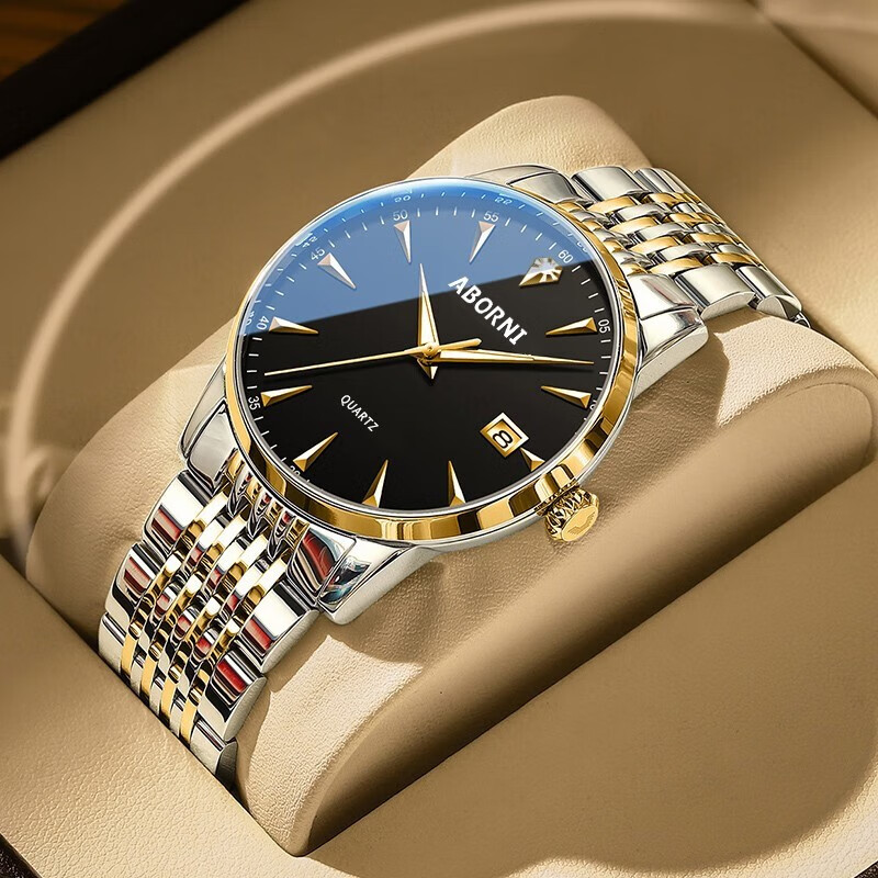 spirra手表男士2023年新款防水潮流时尚商务气质潮流十大品牌男表 金