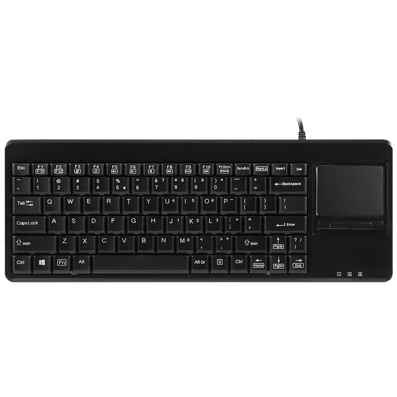 perixx佩銳 PB515 雙連接HUB 商務(wù)/工業(yè) 工控一體機有線USB接口觸摸板鍵盤防水濺