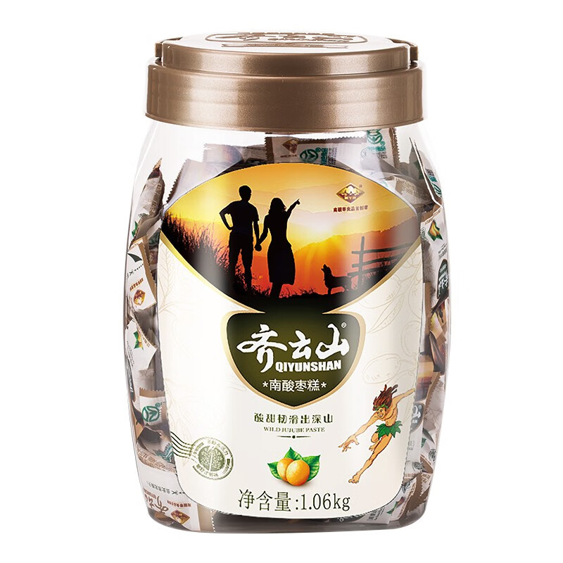 齐云山 江西特产南酸枣糕赣州赣南特产休闲零食蜜饯果干办公室分享小吃 南酸枣糕1060克罐装