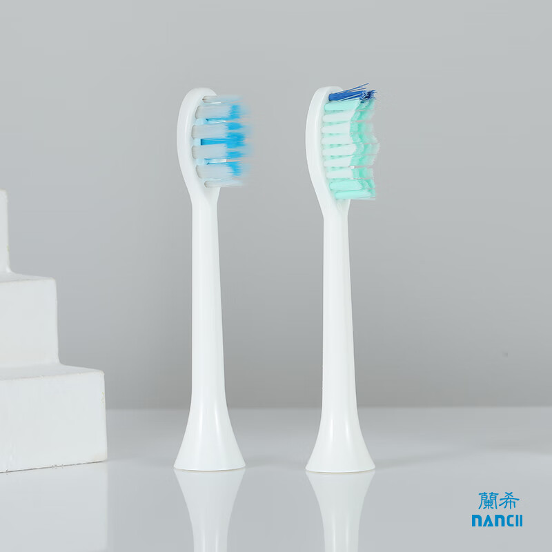 蘭希兰希原装电动牙刷头h系列y系列部分型号通用杜邦圆孔双色尖毛刷头
