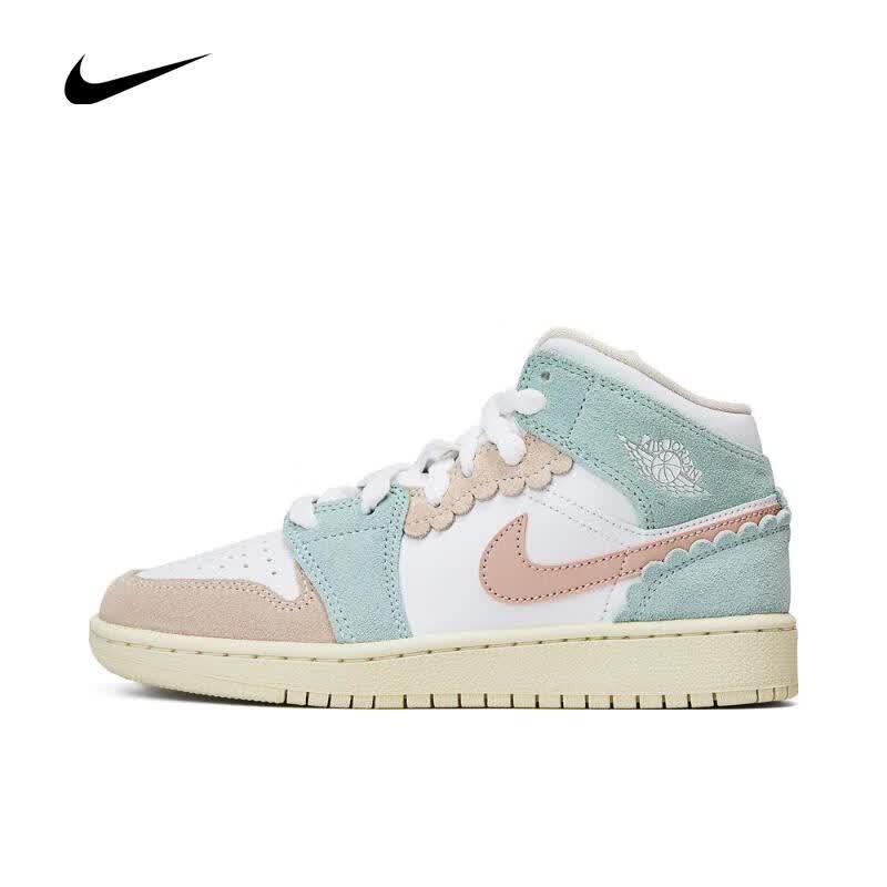 NIKE（滔搏运动）耐克女大童AIR JORDAN 1 MID SE EDG GG篮球鞋 DZ5361-100 36属于什么档次？
