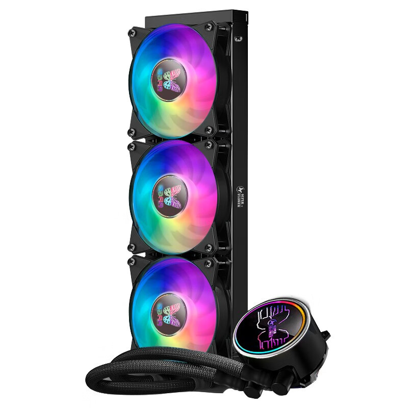 振华(SUPER FLOWER) NEON360一体式CPU水冷散热器RGB静音风扇神光同步灯效兼容 NEON 360