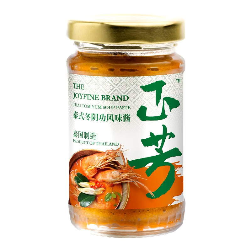 正芳冬阴功 泰国制造 230g 进口火锅底料泰式海鲜汤酱料酸辣虾汤