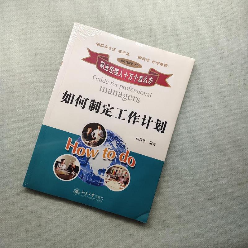 【正版】如何制定工作计划 北京大学出版社9787301083925
