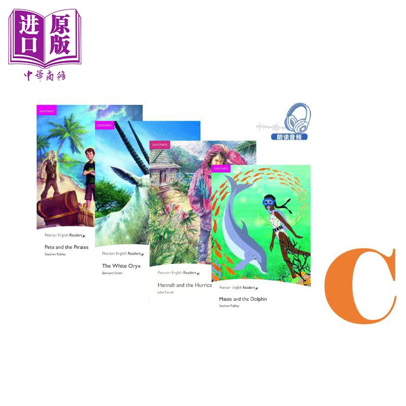Pearson English Kids Readers 培生中学6-7年级初中英语分级阅读绘本C套装 CEFR A1 CLIL 蓝思值470L-530L 中心词200