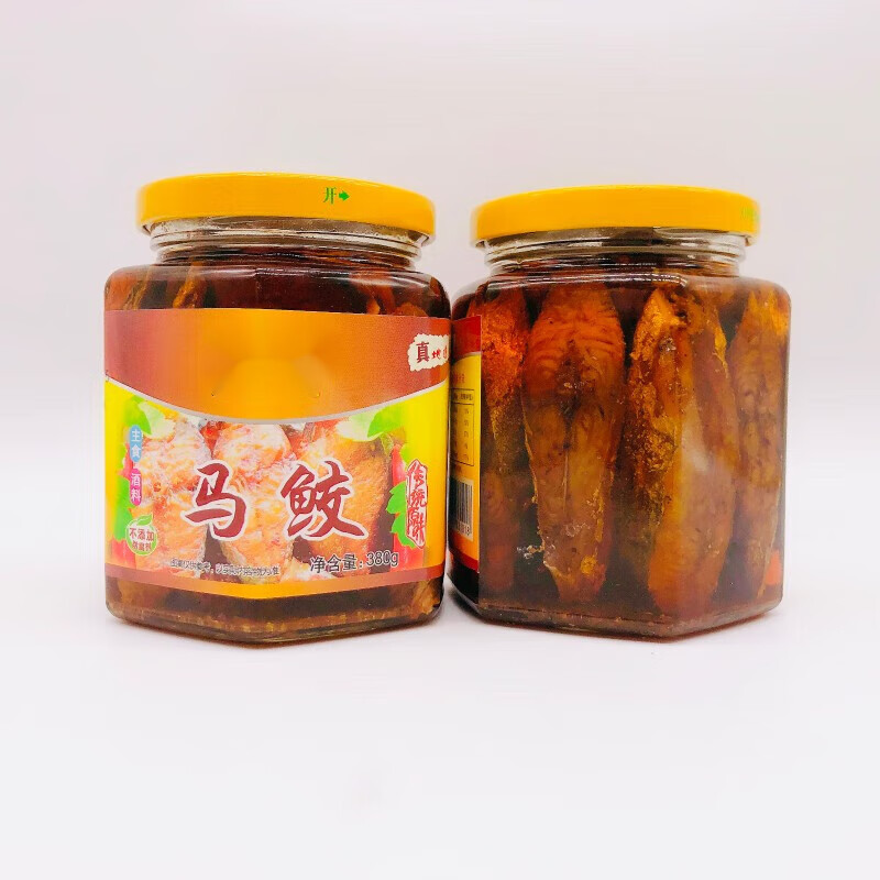 乐佳萱鱼类罐头潮汕咸带鱼马鲛赤嘴鳘多拼鱼油浸鱼特产 多拼鱼(1瓶)