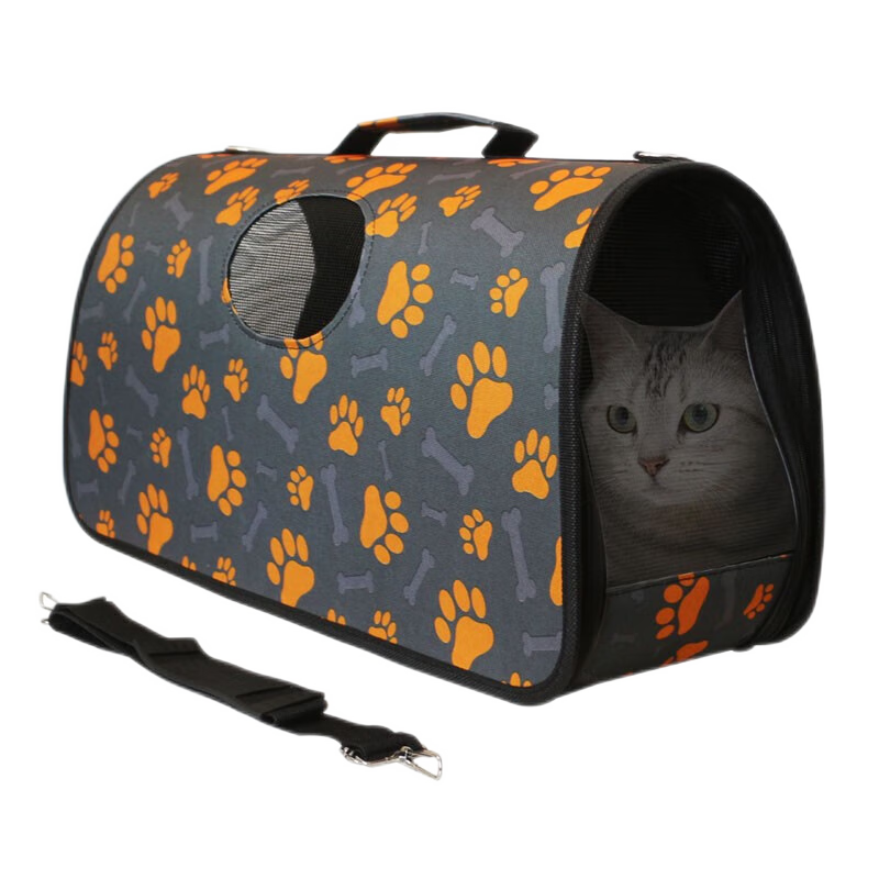 ���ڲ���������� è����� �����Яб�絥�糵�ع���è�������ﱳ��è��̫�ղ� ��ӡ��ɫ�к�б��è��10����45cm