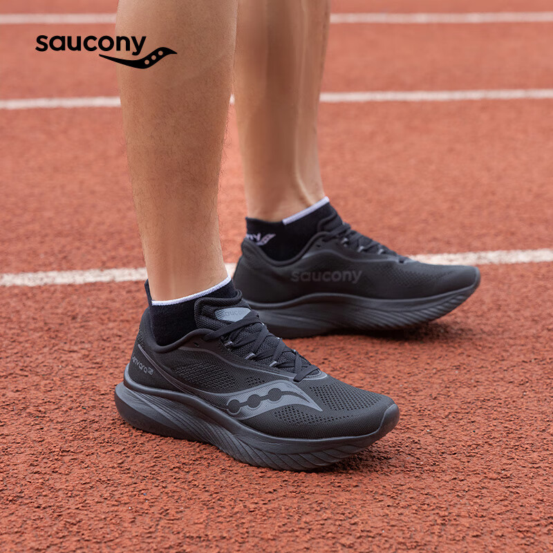Saucony������ݼ��15��Ь����������͸��רҵ�˶�ѵ���˶�ЬKinvara 15 ��201 41
