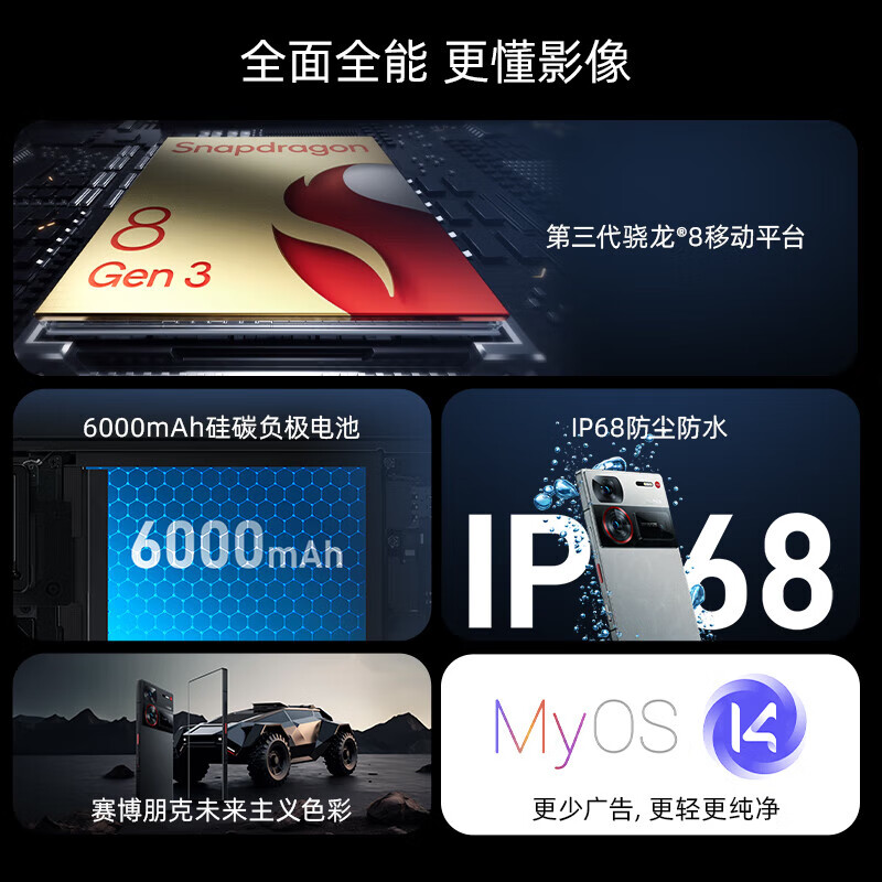 nubia努比亚Z60SPro 努比亚Z60 Ultra/领先版 二手5G手机 电竞游戏拍照手机 【Z60 Ultra】银河 16GB+512GB 99新