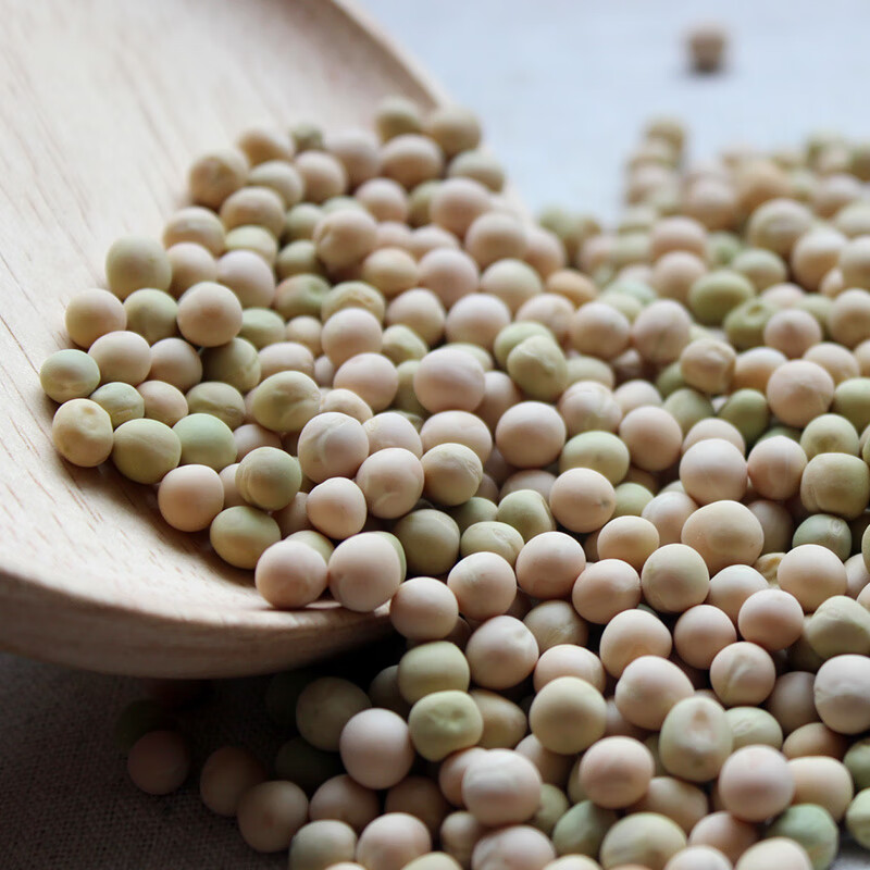 蜜叫碗豆干货农家自产白豌豆发芽自留种子新鲜散装干豌豆生豌豆2斤 白