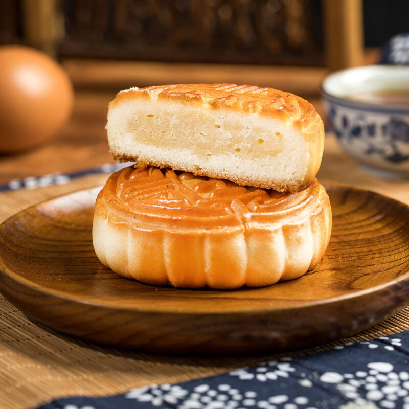 小紫羊奶皮子月饼零食内蒙奶豆腐月饼无添加月饼独立袋装顺丰 1块奶