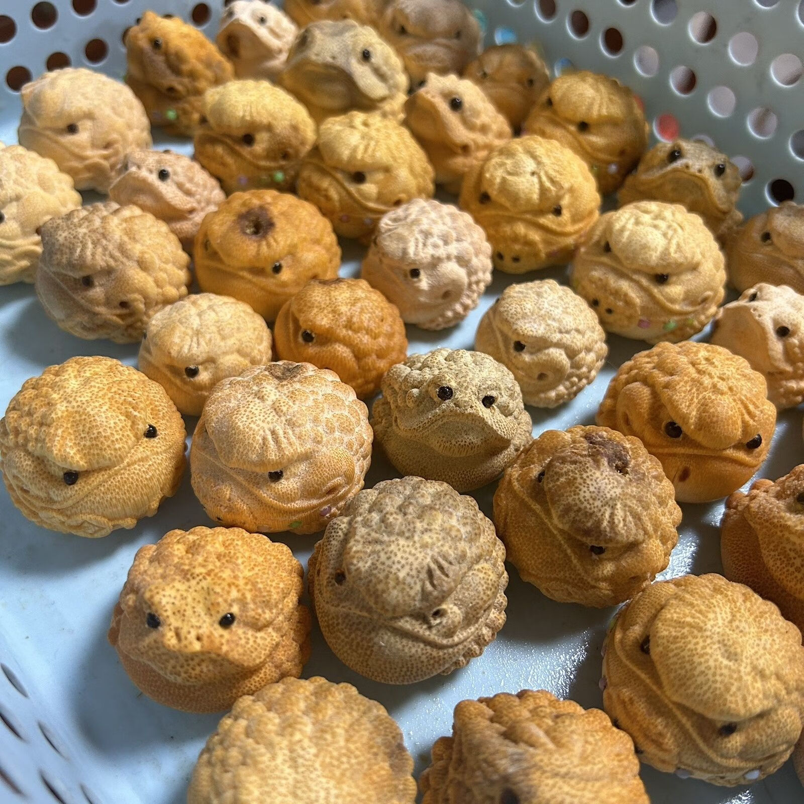 琉滋竹根雕活眼金蟾实心竹雕刻玉化金蟾盘玩手把件玉竹文玩福利龙血竹