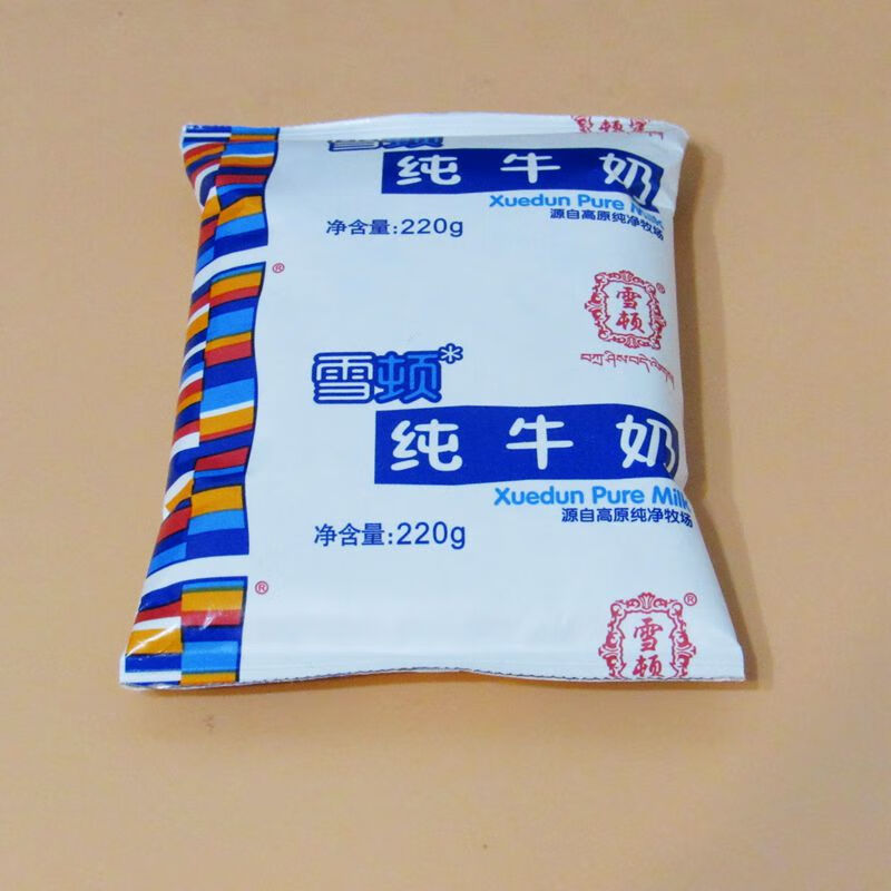 雪顿纯牛奶 枕 全脂  220g*16袋