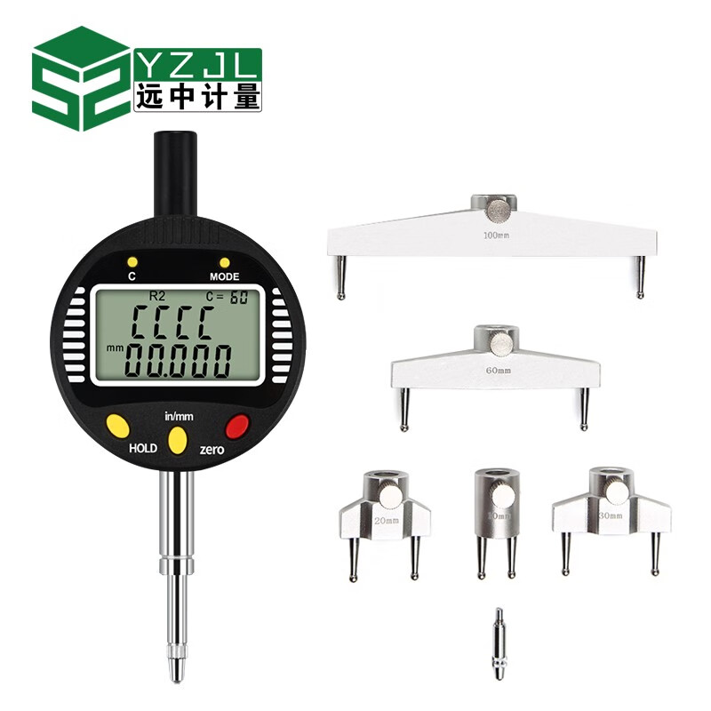 仁聚益远中计量数显半径规r规圆弧半径测量仪量程5-700mm外径测量仪