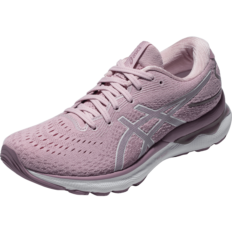 ASICS 亚瑟士 女鞋跑鞋缓震舒适透气运动鞋 GEL-NIMBUS 24 粉紫色 39.5