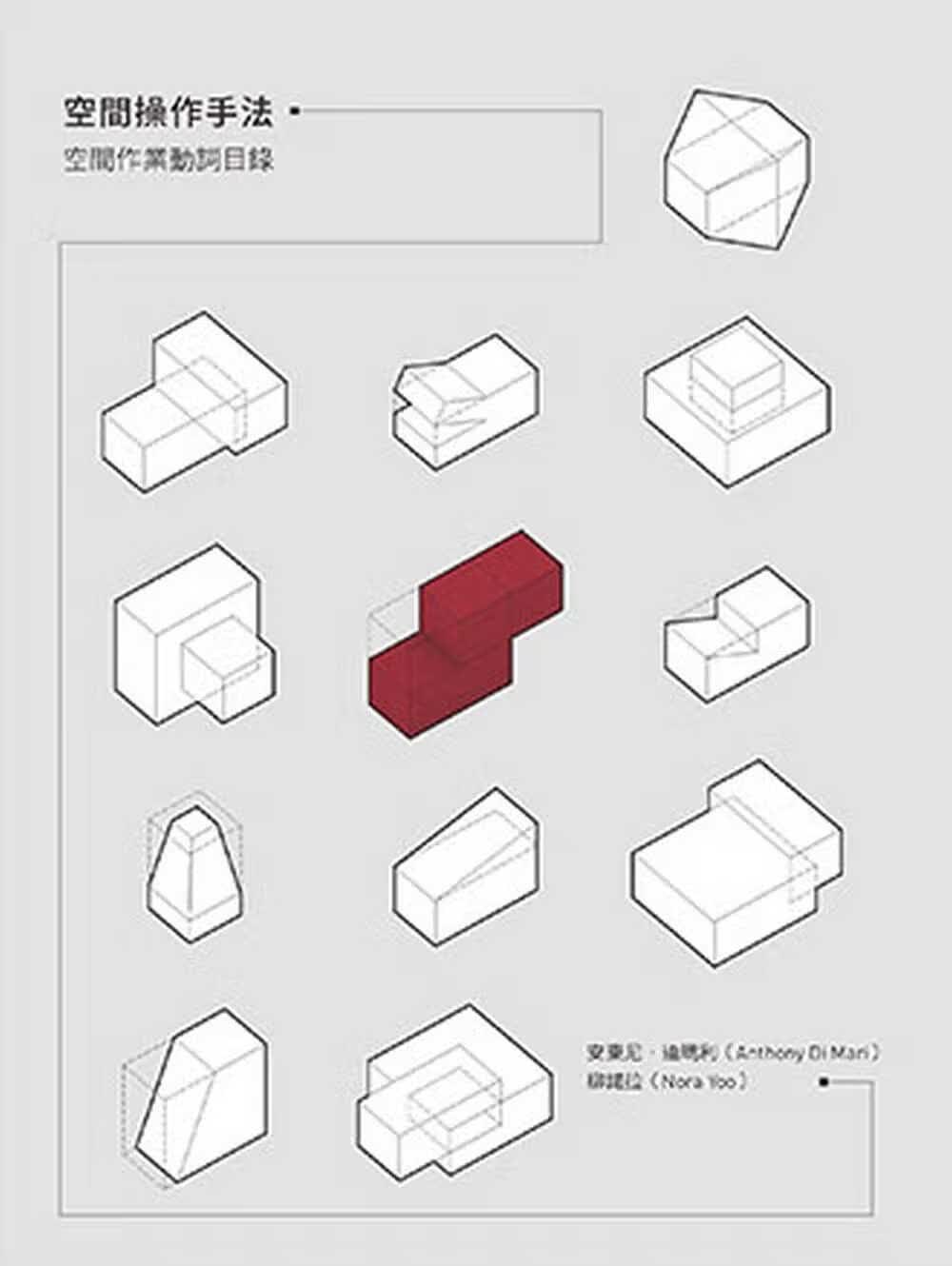 预售 安东尼.迪玛利 空间操作手法：空间作业动词目录 龙溪