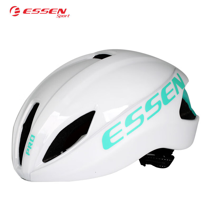 ESSEN SPORT领驰骑行头盔自行车公路头盔气动一体成型低风阻流线型骑行装备 亮蓝色 S/M(54-58)CM