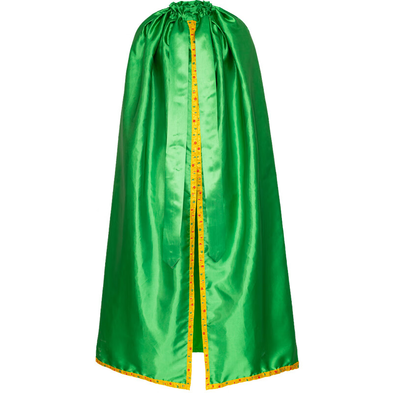 菩萨衣服佛像神像佛袍龙袍纯色光面披风观音菩萨披肩娘娘衣服 绿色 0
