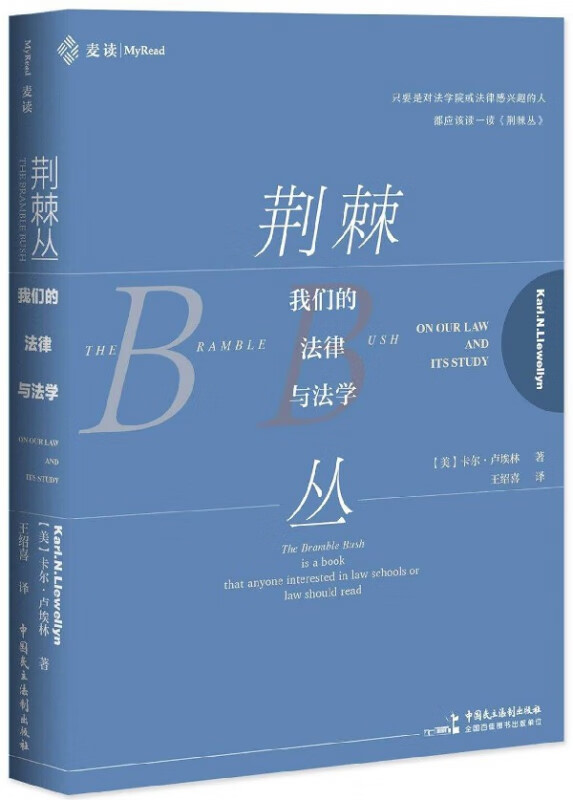 荆棘丛(我们的法律与法学)(精)
