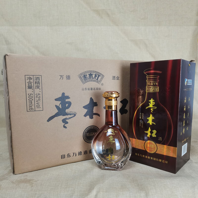 枣木杠山东无棣万徳酒业52度枣木杠酒小枣酿造国产白酒地方特产历史