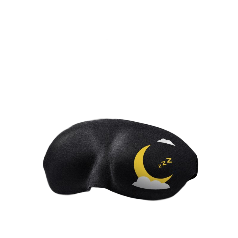 零听3D深度睡眠眼罩 透气遮光护眼罩立体男女睡觉用 个性可爱 晚安好梦