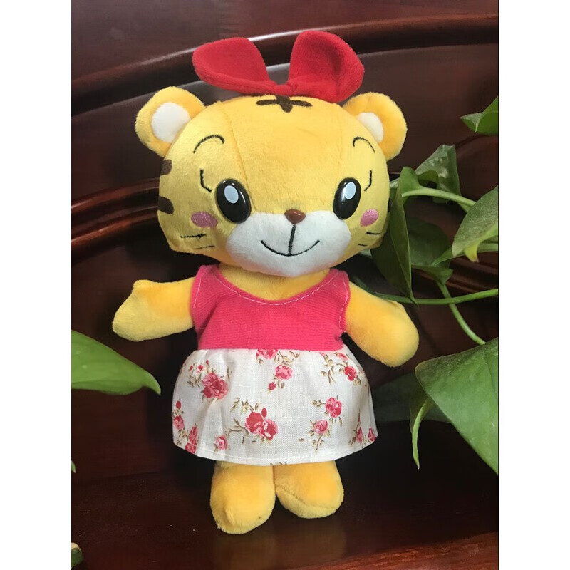 巧虎玩偶小花妹妹玩偶娃娃公仔毛绒玩具照顾卡片衣服被子 小花 尿不湿