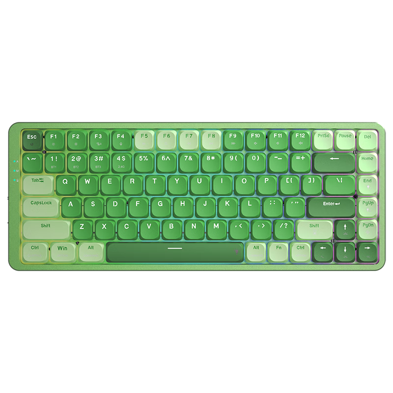 REDRAGON 红龙 TL84-B 82键 有线机械键盘 绿野仙踪 高特矮红轴 RGB