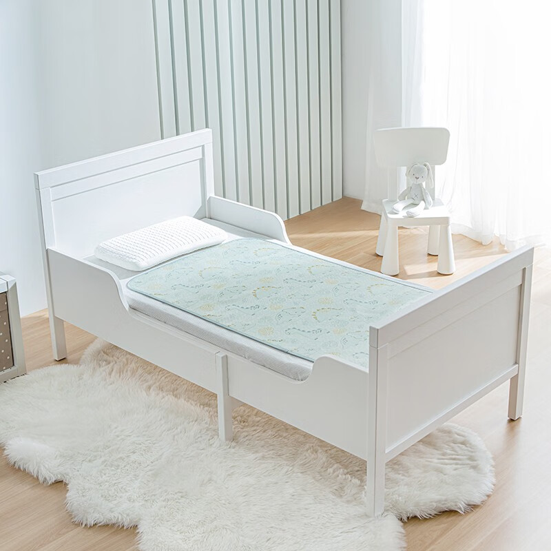 英氏·乐享婴儿凉席冰丝 幼儿园儿童透气凉席垫 宝宝婴儿床凉席 小