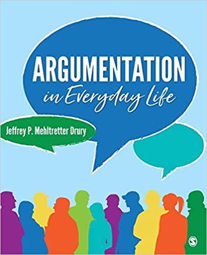 预订 argumentation in everyday life