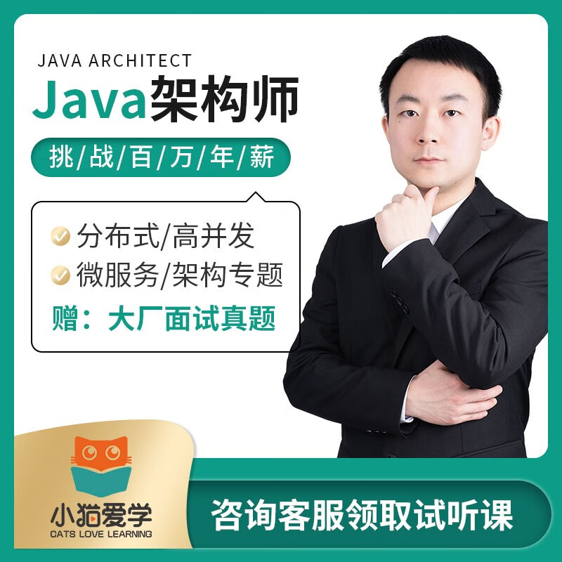 小猫爱学 图灵课堂java架构师教程 JAVA分布式项目实战全套直播课支持分期 尾款