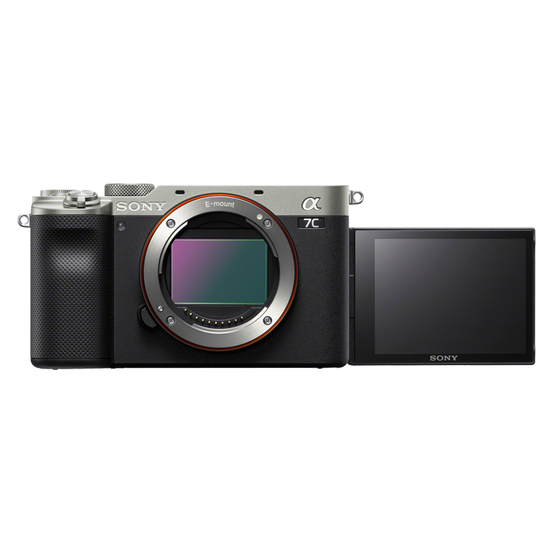 索尼（SONY）Alpha 7C 全画幅微单数码相机 轻便小巧 实时眼部对焦 银色 （A7c/a7c/a7c）