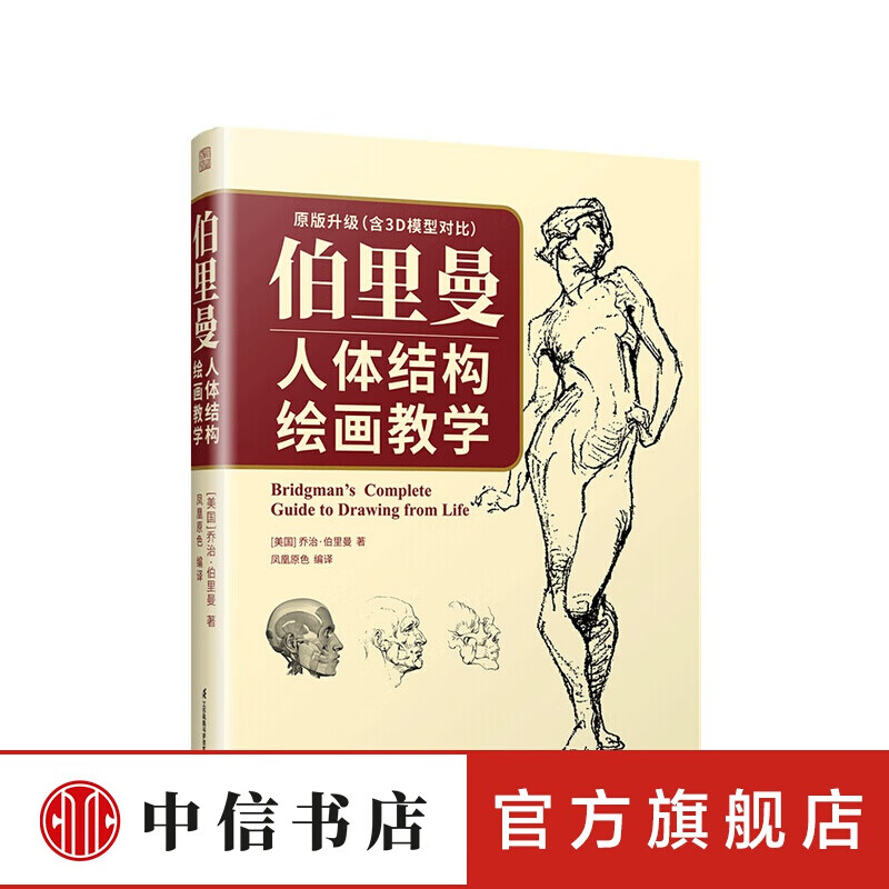 伯里曼人体结构绘画教学 乔治·伯里曼 著 信睿