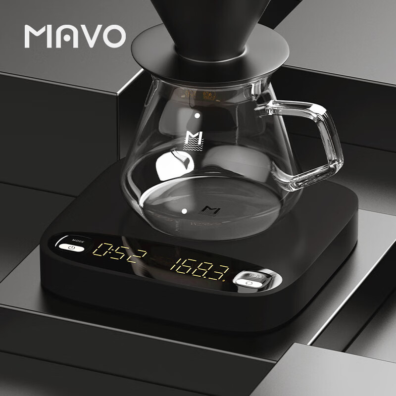 MAVO 精灵咖啡电子秤 手冲咖啡秤称重 烘焙厨房吧台 智能计时 电子秤使用感如何?