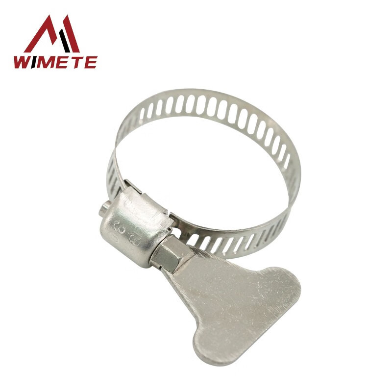 wimete WIhd-09 不锈钢带手柄卡箍 美式带扳手喉箍 强力抱箍 多功能接头 18-32mm