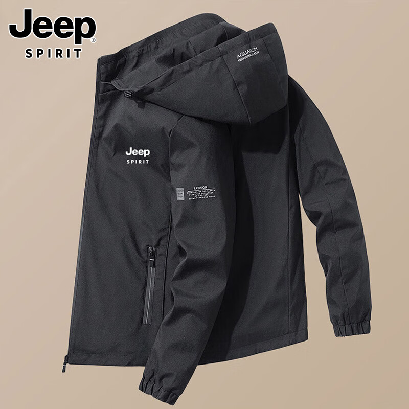 ���ڲ�����JEEP SPIRIT���ռп���ʿ2024���＾�¿������������Ʀ˧��ñ��װ���������� 2186��ɫ XL �Ƽ���130-145�