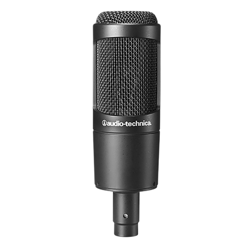 铁三角（Audio-technica） AT2035直播麦克风主播专用 麦克风话筒k歌 主播专业录音话筒 专业设备 电脑麦克风声卡调试 AT2035黑色【晒单送悬臂支架】